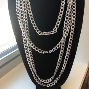 106" long vintage Monet chain necklace